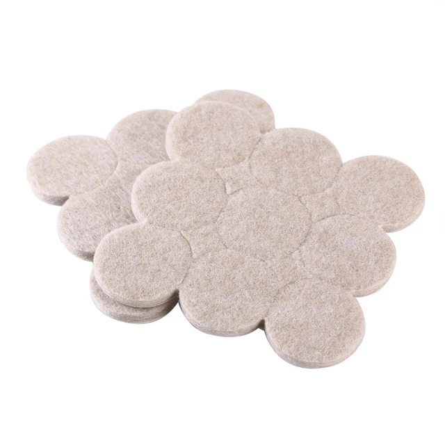 36 pezzi cuscinetti rotondi in feltro imbottitura protezione pavimento diametro 2,7 cm per
