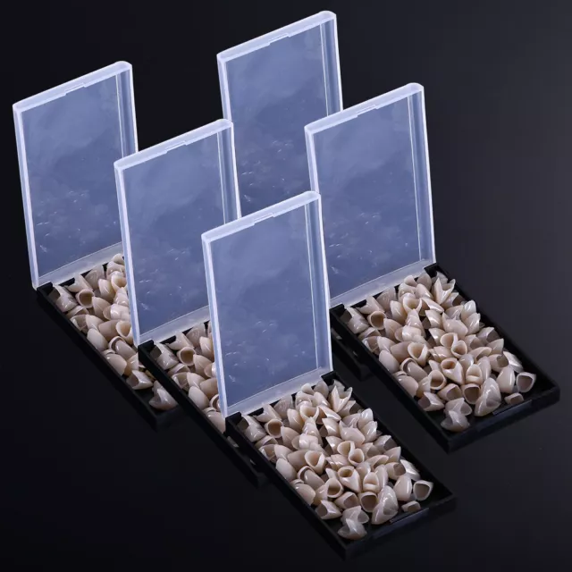 5 Boxes Dental Temporary Crown Veneers Anterior Mixed size Teeth Whitening