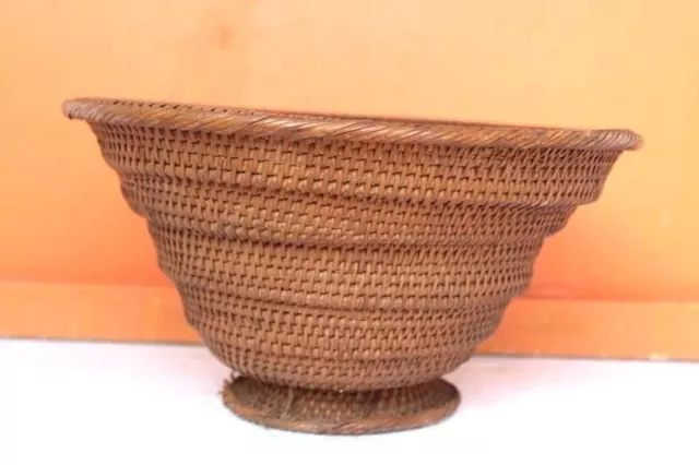 Basket Box Cane Made Old Vintage Very Rare Decorative Halloween Gifts  F-9