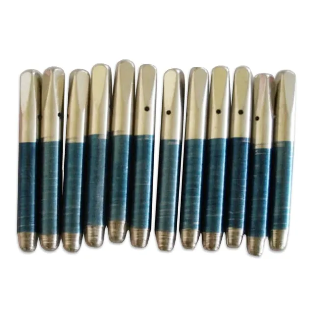 Piano Tuning Pins Nickel Plated With Blued Threads Size 3/0 (.286") - Set Of 250