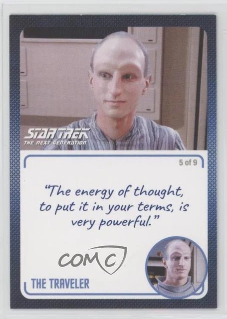 2022 Star Trek: Next Generation Archives and Inscriptions The Traveler 0f3j