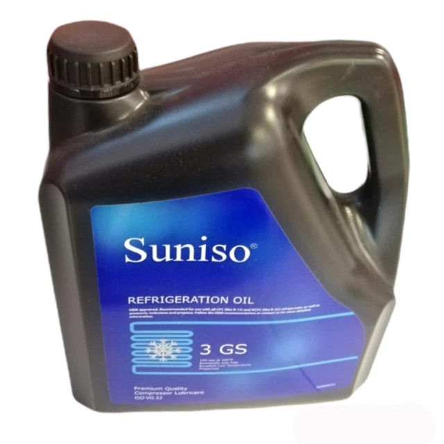 Suniso Refrigeration Oil 3 Gs Lt 4 Refrigeration Conditioning