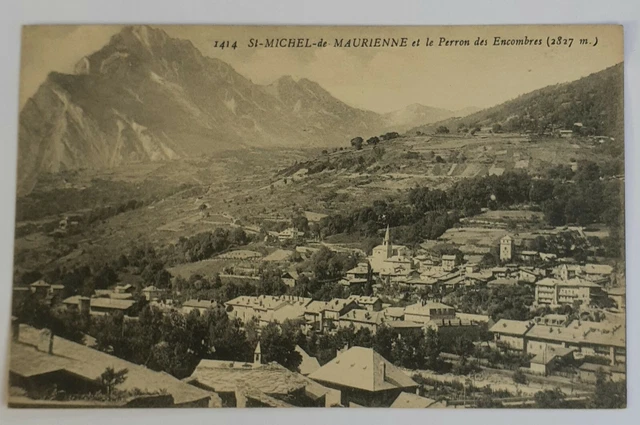 CPA 73 Savoie Maurienne Saint-Michel-de-Maurienne et le Perron des Encombres