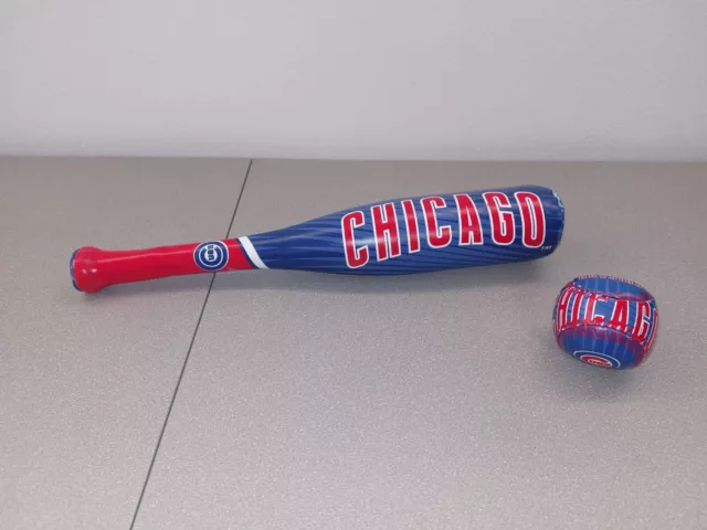 Baseball Softballschläger + Ball CHICAGO CUBS UBS Rawlings Kinderset Souvenir NL