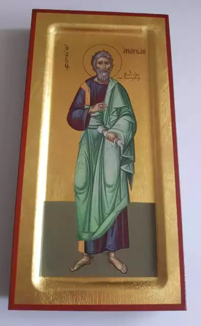 Hl. Apostel Andreas Ikone Icon Ikona Saint Andrew Andries икона Icone Icono
