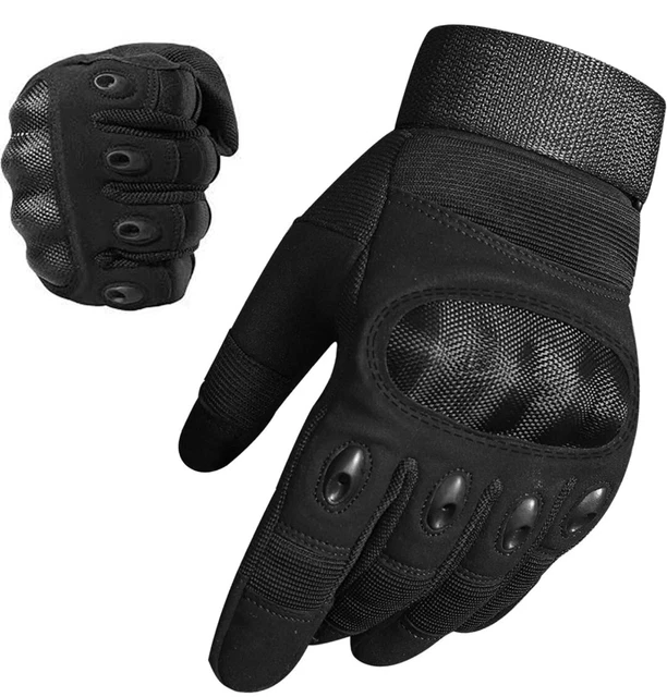 Guanti Da Moto Unisex Con Protezioni - Per Enduro E Strada, Taglia XXL, Nero