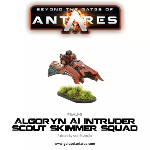 Beyond the Gates of Antares WGA-ALG-06 AI Intruder Skimmer Squad (Algoryn) Scout 3