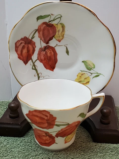 VINTAGE BONE CHINA Made in England with Crown Mark Cup and Saucer