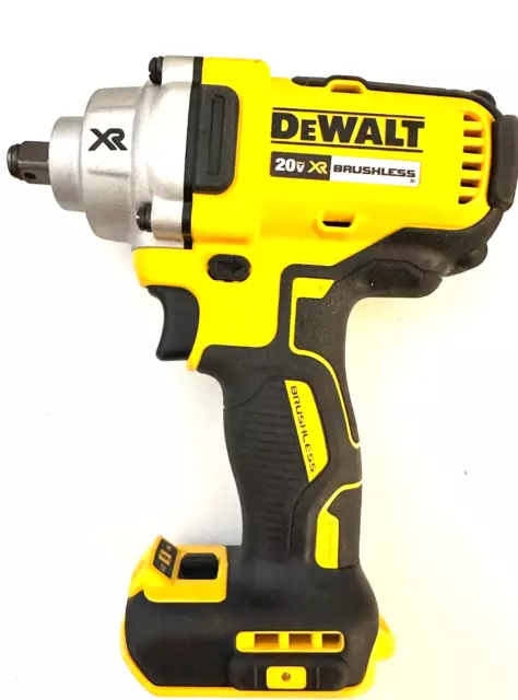 DEWALT 20V MAX* XR Cordless Impact Wrench Kit with Detent Pin Anvil (DCF894H)