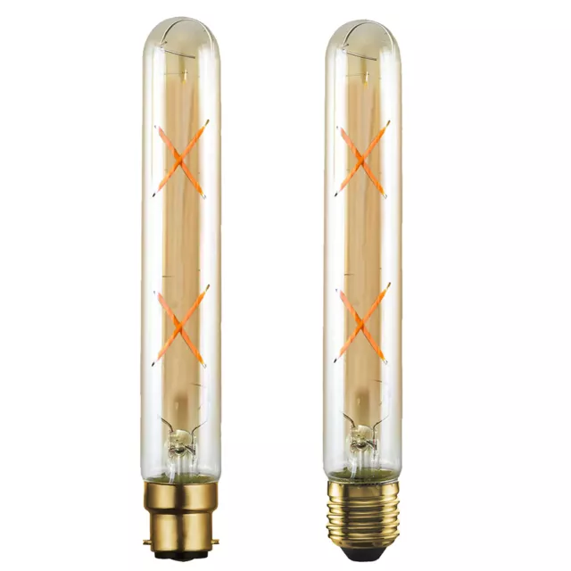 1/3/5 Paquet Globe Vintage Industriel LED Edison Filament E27 / B22 4W Ampoule