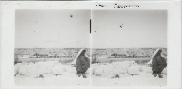 Plaque De Verre Positive Stéréo Photo Ancienne - Paysage France - Stereoview