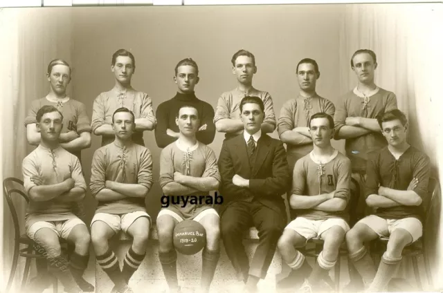 Immanuel Baptist church 1919-20 RP football team- Southsea nr. Portsmouth