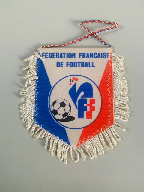FFF grand fanion vintage pennant football equipe de France