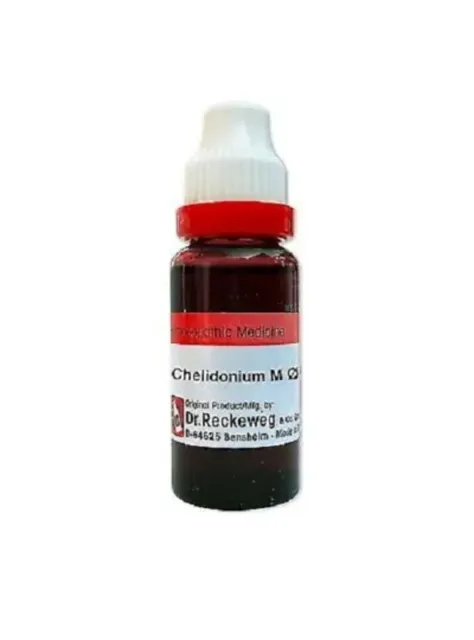 Dr.Reckeweg Chelidonium Majus 1X (Q) (20ml) (Mother Tintura) US