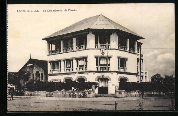 CPA Léopoldville, Le Commissariat de District