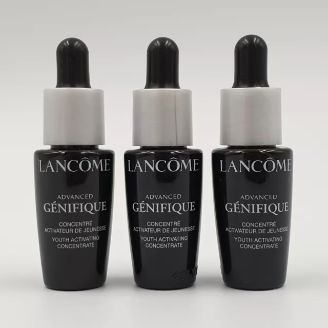 3 x 7 ml  (21 ml) Lancome Advanced Genifique Youth Activating Concentrate Serum