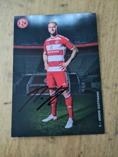 Unikat. Orginales  Autogramm. Düsseldorf. Andre Hoffmann. Bundesliga. Neu