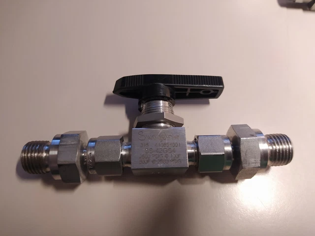 Vanne Swagelok SS-41GS2 En Inox - Pièce D'occasion, Bon état De Fonctionnement