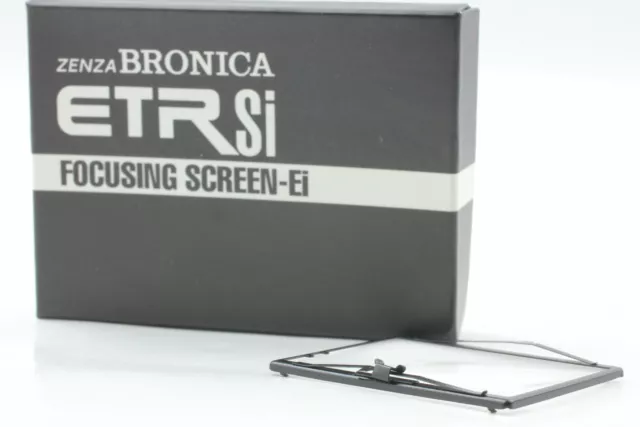 BOXED [MINT] Zenza Bronica ETR Si Focusing Screen Ei 135 From JAPAN