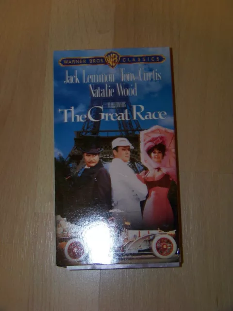 Rare No Dvd Vhs The Great Race Jack Lemmon Tony Curtis Nathalie Wood  Vo Ntsc