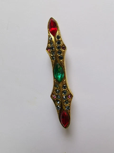 Broches avec pierres et cristaux