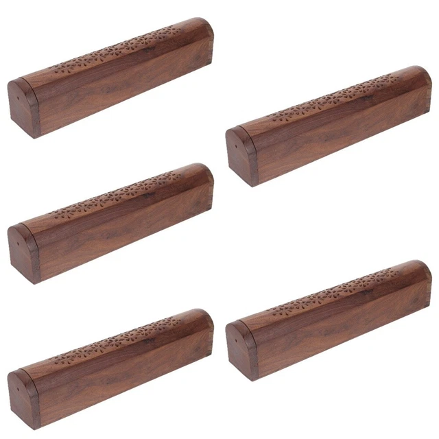Brucia Incenso KWO Olbernhau 21069: Intrecciatore Di Cesti In Legno, 23 Cm, Fatto A Mano In Germania - 2