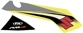 Factory Effex OEM Shroud and Tank/Shroud Graphics 2016 Yellow 19-05438