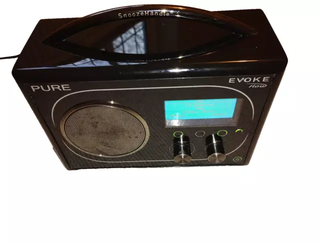 Pure Evoke Flow FM, DAB Radio, new display, accessories, one radio for parts
