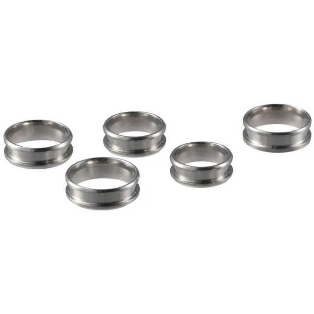 Size 7/8/9/10/11/12 Stainless Steel Ring Core Blank Rings  For Jewelry Making