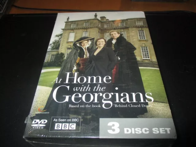 BOX 3 DVD NEW "AT HOME WITH THE GEORGIANS" series