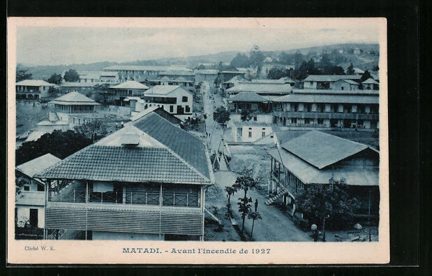 CPA Matadi, Avant l´incendie de 1927