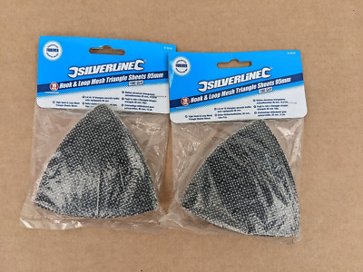 50x Gancio e Passante CERCHIO fogli abrasivi 80 grana abrasiva orbitale perforato PADS 