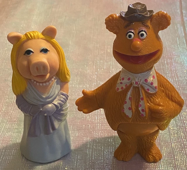 Vintage Muppet Show Player Fisher Price 1978 Jim Henson Fozzie Bear Miss Piggy