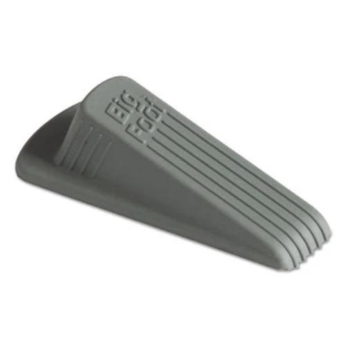 Master Caster 00986 Big Foot Doorstop, No-slip Rubber, 2 1/4w X 4 3/4d X 1 1/4h,