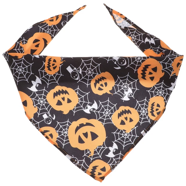 Toalla Pet Bib Halloween Perro Bib Halloween Mascota Saliva