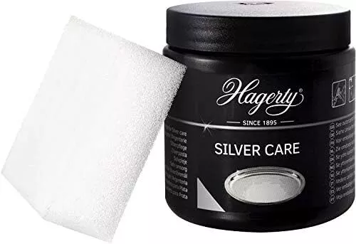 Hagerty Silver Care Silver Paste 185 g I Efficient polishing paste for cleaning