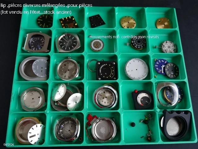 Mouvements De Montre, Lot De Mouvements Pour Montres