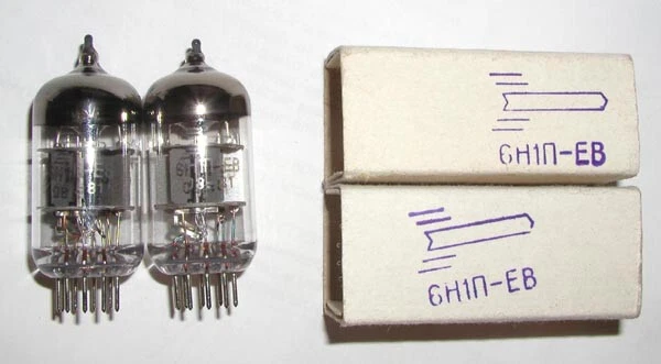 Tubes 6P1 Et 6J1 – Paire Assortie Et équilibrée, Upgrade Pour Amplis, Neufs