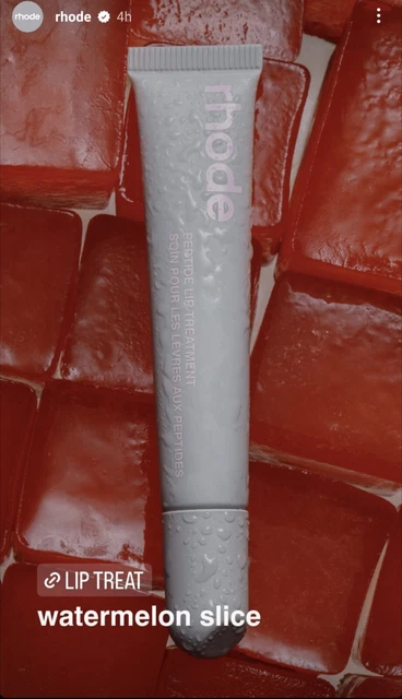 Rhode by Hailey Bieber Peptide Lip Treatment in Unscented 10ml .3 fl oz NIB