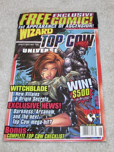 Wizard Magazine Spotlighting the Top Cow Universe Sealed W/ Ascension #0 New