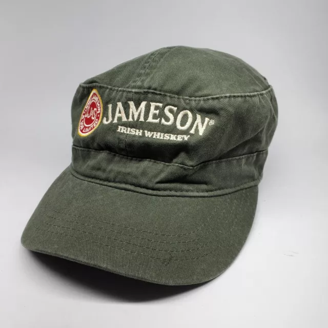 Jameson Irish Whiskey Hat Cap Mens Army Ball Fitted One Size Green Adjustable