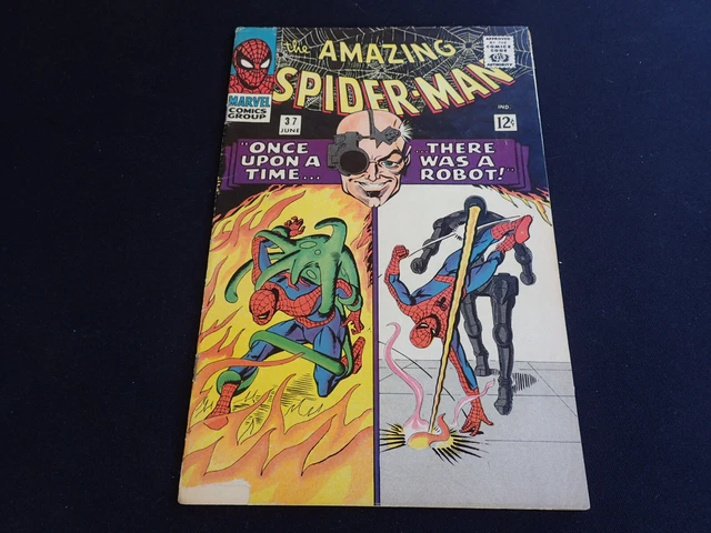 Amazing Spider-Man #37 (1966)  1st Norman Osborn, Marvel MCU  NICE