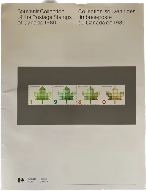 Souvenir Collection of Canada's 1980 Postage Stamps