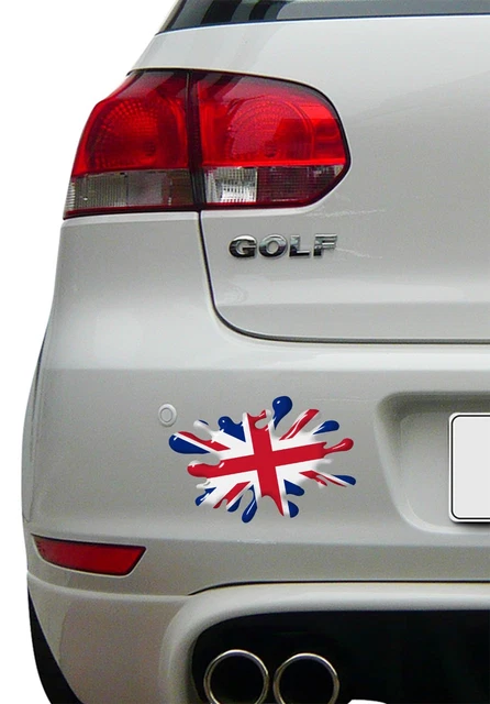 British Flag Car Sticker Decal For Vehicle Laptop Van St George's - Foto 6