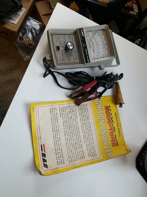 RAC Maxi Tune 1973 Ignition Analyser with Manual