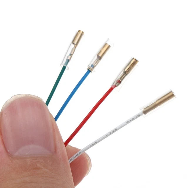4 Pieces  Turntable Phonograph Wires Stereo Cartridge Headshell Wires