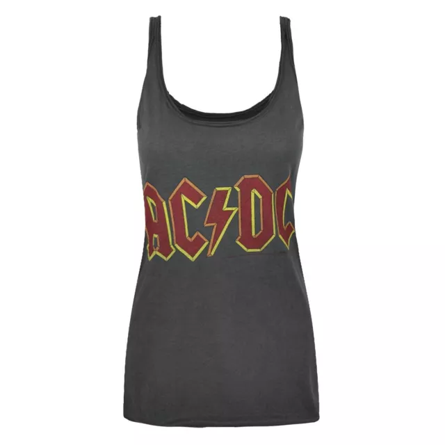 Amplified - Débardeur à logo AC/DC - Femme (NS4730)