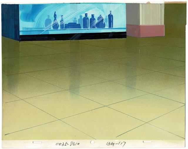 SCOOBY DOO 1984 Animation Production Background Hanna Barbera Episode 5 117