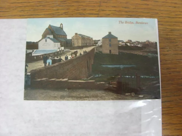 20th Century Irish Postcard: Valentine - The Bridge, Bundoran [Printed: Scotland