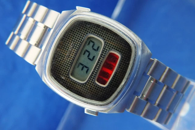 LONGINES GEMINI LCD LED Digital Watch Circa 1970s VERY RARE Working Perfectly 535.00 PicClick UK